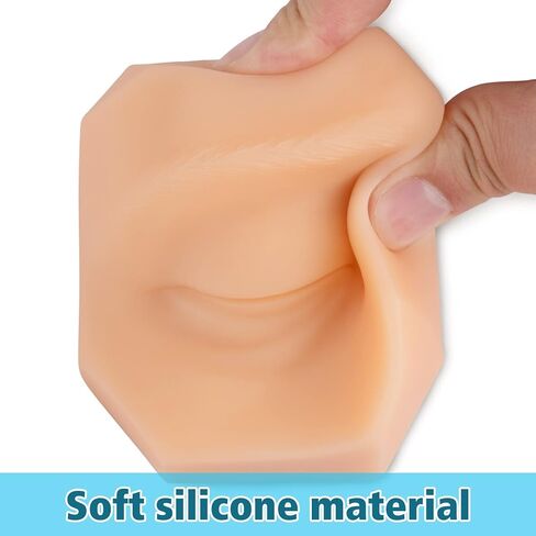 Soft Silicone Nose Model for Practicing Suture, Silicone Flexible Model for Jewelry Display, Rubber Nose for Teaching Instructions in Kuwait