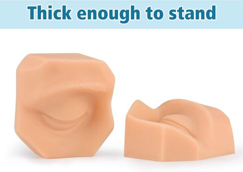 Soft Silicone Nose Model for Practicing Suture, Silicone Flexible Model for Jewelry Display, Rubber Nose for Teaching Instructions in Kuwait