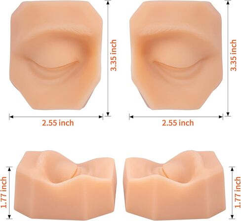 Soft Silicone Nose Model for Practicing Suture, Silicone Flexible Model for Jewelry Display, Rubber Nose for Teaching Instructions in Kuwait