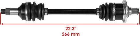 Caltric Front Rear Left Right Complete Axles Compatible with Arctic Cat 650 4X4 H1 2006-2011 in Saudi Arabia