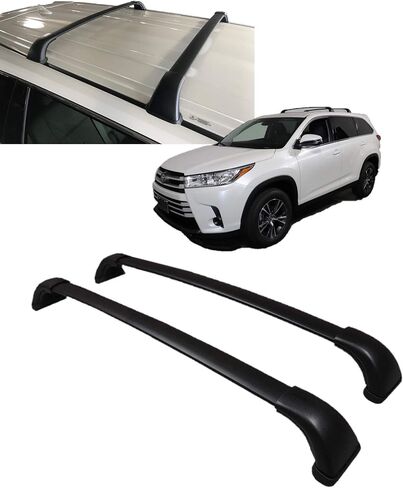 Genuine Toyota 2014-2021 Highlander Roof Rack Crossbars (Direct on roof Without roofrails) PT278-48175 in Saudi Arabia