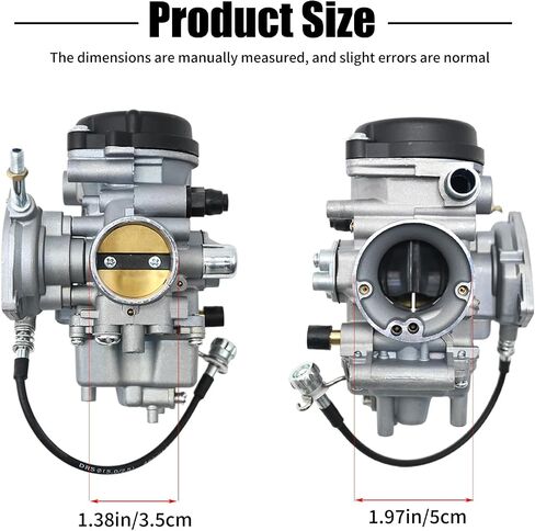 Anxingo Carburetor Replacement For Yamaha Big Bear 250 400 Bruin 250 350 Grizzly 350 400 450, YFM350 YFM400 YFM450, Replaces 5GH-14101-11-00 5PU-14101-11-00 in Saudi Arabia