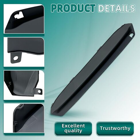 AUTOKAY Bumper Cover Garnish for Honda Civic 2016-2018 Valance Plastic Textured Rear Replaces 71502TBAA00 in Saudi Arabia