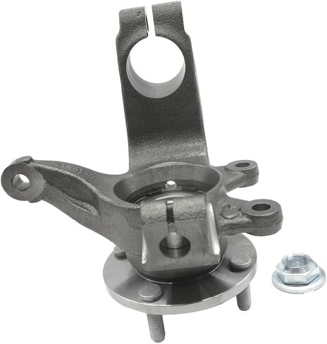 Black Front Left LH Steering Knuckle Wheel Hub Assembly For 2006 2007 2008 2009 2010 2011 Ford Focus with 4 Bolt Wheels 698-407 in Saudi Arabia