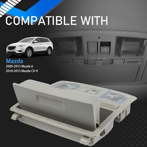 26430C990D مصباح إضاءة قراءة خريطة وحدة التحكم العلوية الداخلية للسيارة متوافق مع 2013-2018 Nissan Bluebird SYLPHY X-Trail Altima Sentra قبة مصباح السقف للقراءة يحل محل 26430-C990D in Saudi Arabia