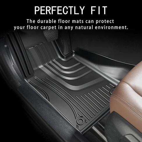 Premium Cargo Liner for 2020-2024 Land Rover Defender 110 Custom Fit All Weather Trunk Mat TPO Cargo Tray Floor Mat for Land Rover Defender 110 All Models, Black (ONLY for Defender 110) in Kuwait