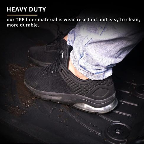 Premium Cargo Liner for 2020-2024 Land Rover Defender 110 Custom Fit All Weather Trunk Mat TPO Cargo Tray Floor Mat for Land Rover Defender 110 All Models, Black (ONLY for Defender 110) in Kuwait