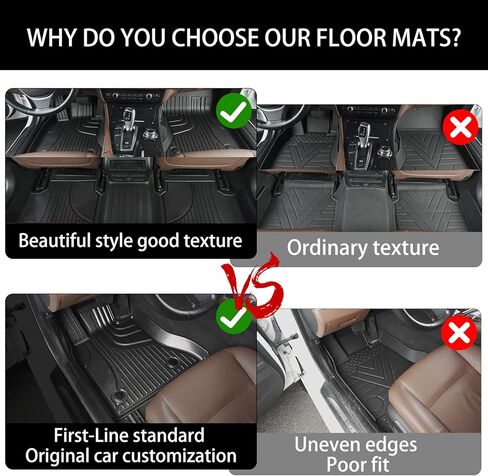 Premium Cargo Liner for 2020-2024 Land Rover Defender 110 Custom Fit All Weather Trunk Mat TPO Cargo Tray Floor Mat for Land Rover Defender 110 All Models, Black (ONLY for Defender 110) in Kuwait