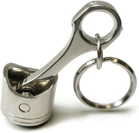 iPick Image Made for Jeep Chrome Finish Engine Piston and Rod Metal Key Chain in Saudi Arabia