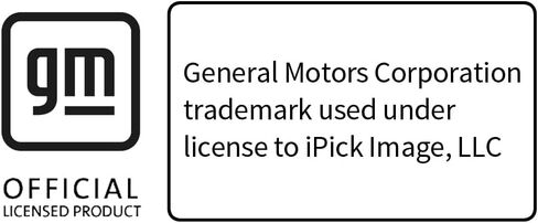iPick Image for Chevrolet Camaro ZL1 Logo Die-Cut Metal Key Chain Key-Charm with Black Lanyard Strap, Exclsive Official Licensed Product in Saudi Arabia