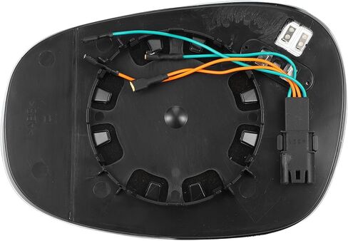 ACROPIX Car Rearview 4 Pin Passenger Right Side Heated Mirror Glass Replacement W/Backing Plate Fit for BMW 135i 335i 328i 128i - Pack of 1 White Glass in Saudi Arabia