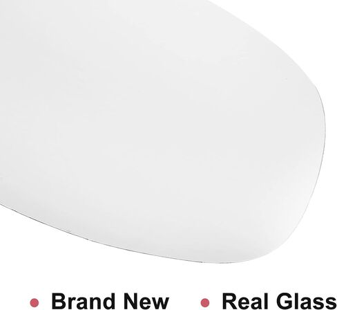 ACROPIX Car Rearview 4 Pin Passenger Right Side Heated Mirror Glass Replacement W/Backing Plate Fit for BMW 135i 335i 328i 128i - Pack of 1 White Glass in Saudi Arabia
