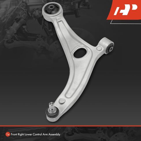 A-Premium Front Right Lower Control Arm, with Ball Joint & Bushing, Compatible with Hyundai Sonata 2011-2015, Azera 2015-2017 & Kia Optima 2011-2016 in Saudi Arabia