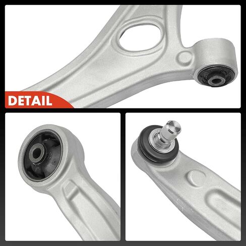 A-Premium Front Right Lower Control Arm, with Ball Joint & Bushing, Compatible with Hyundai Sonata 2011-2015, Azera 2015-2017 & Kia Optima 2011-2016 in Saudi Arabia