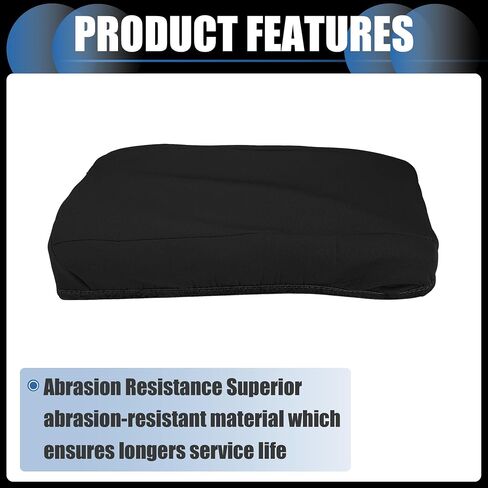 Armrest Protector Cover Pad, for Hyundai Santa Fe 2019-2020 Neoprene Fabric Black, 1 Pc in Saudi Arabia