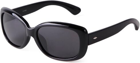 ADE WU Rectangle Sunglasses for Women Polarized UV Protection Black Tortoise Shell Frame in Saudi Arabia