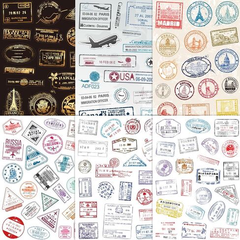 66 Pack Flags of The World Stickers - Premium Country Flag Stickers Set - Durable World Flags and Country Stickers Waterproof Decals for Car Bumper/Truck/Motorcycle/Helmet/Laptop/Window/Box in Kuwait