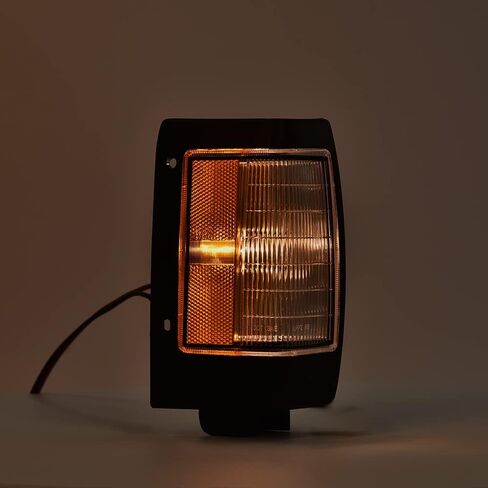 PIT66 Side Marker Turn Signal Parking Light, Compatible with Nissan D21 1990 1991 1992 1993 1994 1995 1996 1997 Pickup Black Left Driver And Right Passenger Side in Saudi Arabia