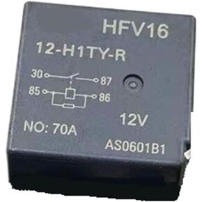 1PC HFV16 12-H1TY-R Automotive Forklift Relay 12V 70A 4-pin Large in Saudi Arabia