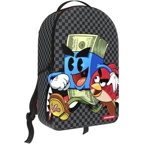 Sprayground Birds Money OS، أسود، للجنسين، مادة PVC، مساحات تخزين متعددة in Saudi Arabia