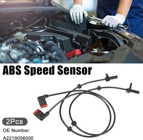 ACROPIX Rear Left Right Car ABS Wheel Speed Sensor Fit for Mercedes-Benz S63 AMG 2008-2013 No.A2219056000 - Pack of 2 in Saudi Arabia