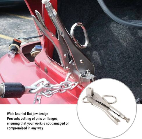 2000lb Vice Grips Pulling Plier Clamp Auto Bodywork Tool Metal Pliers Metal Bender Seamer Tongs Flat Clamps Bending Pliers for Metalworking in Saudi Arabia
