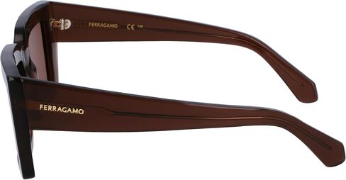 Brown Acetate Sunglasses by Salvatore Ferragamo in Saudi Arabia