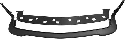 IKON MOTORSPORTS, Front Bumper Lip Compatible With 2015-2023 Dodge Challenger Hellcat Models, Hellcat Style Textured Black PP in Saudi Arabia