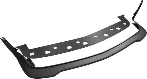 IKON MOTORSPORTS, Front Bumper Lip Compatible With 2015-2023 Dodge Challenger Hellcat Models, Hellcat Style Textured Black PP in Saudi Arabia