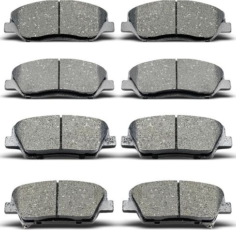 D1202 D1284 8pcs Front Rear Ceramic Brake Pads Sets Fit For Hyundai Entourage/For Santa Fe/For Santa Fe Xl,For Kia Borrego/For Sedona in Saudi Arabia