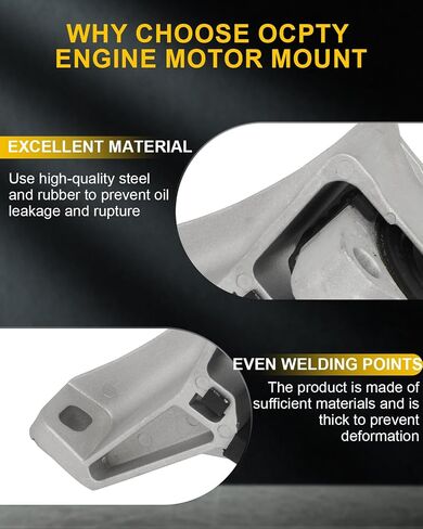 OCPTY 1PC Engine Motor Mount Compatible 2005-2011 Focus 2.0L & 2005-2007 Focus 2.3L & 2010-2013 Fransit connet 2.0L # A5495 in Saudi Arabia