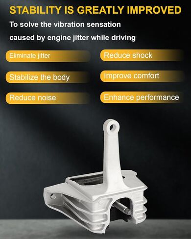 OCPTY Engine Motor Mount Compatible for 2017-2020 Hyundai Elantra Veloster Kona L4 # A71210 (1PC) in Saudi Arabia