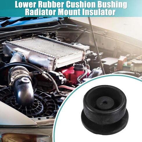 X AUTOHAUX 2 قطعة وسادة مطاطية سفلية جلبة المبرد جبل عازل رقم 74172-SR3-000/74172-SM4-000 لهوندا أكورد 1996-1998 لهوندا سيفيك 1992-2000 in Saudi Arabia