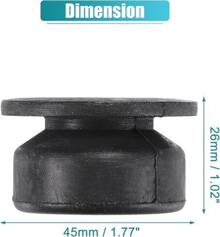 X AUTOHAUX 2 قطعة وسادة مطاطية سفلية جلبة المبرد جبل عازل رقم 74172-SR3-000/74172-SM4-000 لهوندا أكورد 1996-1998 لهوندا سيفيك 1992-2000 in Saudi Arabia