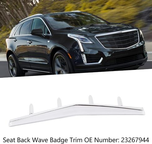 Seat Back Emblem 23267944 Car Interior Seat Crest Shape Badge Trim for ATS XTS CT6 in Saudi Arabia