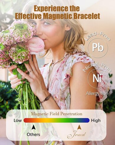 Copper Bracelets & Rings for Women, Copper Magnetic Bracelet for Women in Saudi Arabia