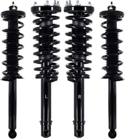 PM Auto Set of 4 Front-Rear Quick Complete Strut-Coild Spring For 2004-2008 Acura Tsx in Saudi Arabia