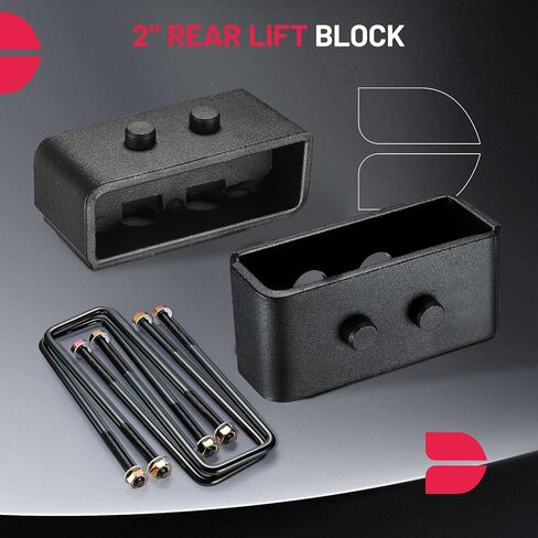 BDFHYK 3" Front and 2" Rear Leveling Lift Kit, Compatible with 2004-2022 F150 2WD 4WD, 6061-T6 Aluminum Billet Strut Spacers Leveling Kit for F-150 in Saudi Arabia
