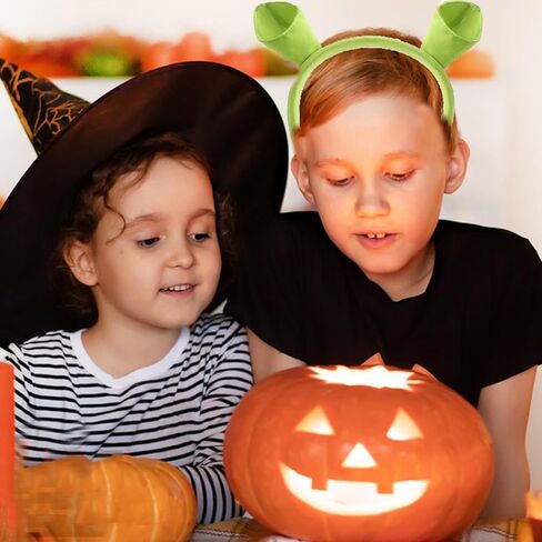 Green Ears Headband Green Cute Headband for Halloween Costume Adult Cosplay Theme Party Decoration Headwear in Saudi Arabia