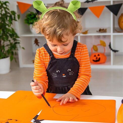 Green Ears Headband Green Cute Headband for Halloween Costume Adult Cosplay Theme Party Decoration Headwear in Saudi Arabia