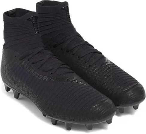 Under Armour Mens Highlight 2 MC Knit Football Cleats - High-Rebound SuperFoam Insole 11.5 Red-Black in Kuwait