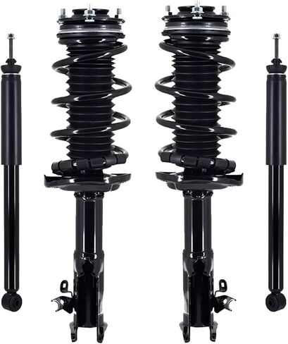 PM Auto Set 4 Front Quick Complete Strut - Rear Shock For 2006-2011 Honda Civic LX, DX in Saudi Arabia