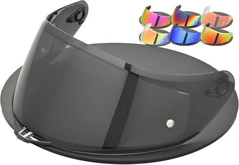 Compatible With Agv K1 Visor Replacement K3SV K5 Face Upgrade Shield Tinted Visor Helmet Accessories (Rainbow) in Kuwait