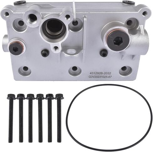 Air Brake Compressor Cylinder Head 9125129352 Replacement for Volvo D13 Engines 22203109 GELUOXI in Saudi Arabia