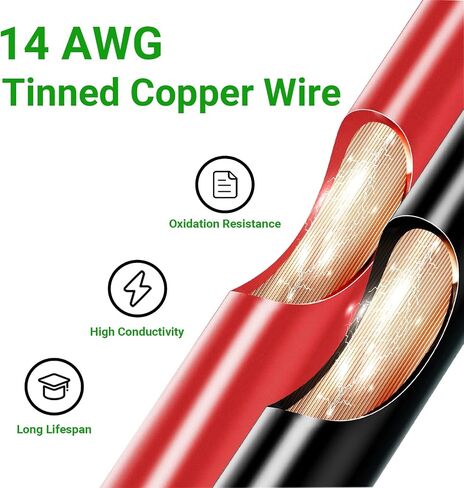 14 AWG 2 دبوس DT موصل، 2 سلك موصلات كهربائية مقاومة للماء للسيارات، 14 مقياس ذكر وأنثى توصيل سريع لقارب شاحنة السيارة - 4 عبوات in Kuwait