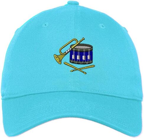Speedy Pros Soft Baseball Cap Bugle and Drum Corps Embroidery General Music Cotton Dad Hats for Men & Women in Saudi Arabia