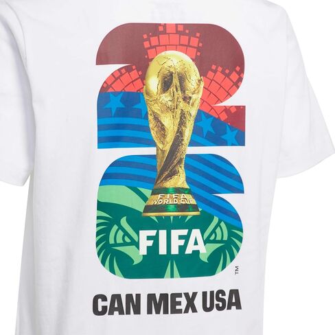Adidas Boys FIFA World Cup 26™ Match Ball Graphic T-Shirt in Saudi Arabia