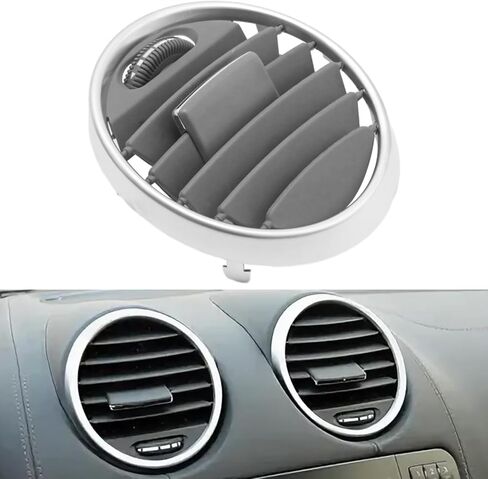 1648301954 Left and Right Side Air Conditioning Vent Grilles, Replacement for Mercedes Benz GL 350 450 550 2006-2012, ML 300 350 500 2005-2011, Replaces A1648301954 (Grey) in Saudi Arabia