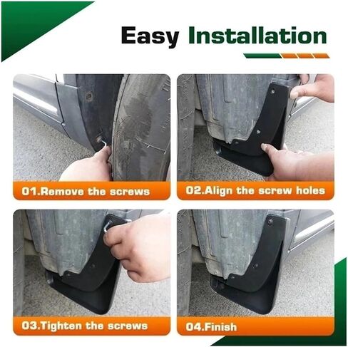Car Fender Mudguard 4pcs/set Guard Splash Flap Mudguards，Compatible With Cadillac XTS 2013-2023 in Saudi Arabia