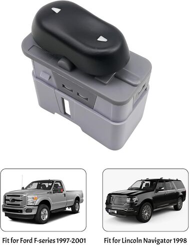 Power Window Switch Replace 901-391 Fit for Ford Expedition F150 F250 F350 F450 F550 Super Duty Lobo Lincoln Navigator 1997-2001, Replace F65Z14529AAA Front Right Rear Left Rear Right Side in Saudi Arabia
